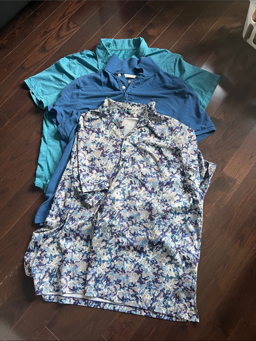 Source Unknown Men's Polo Shirt - Teal Blue